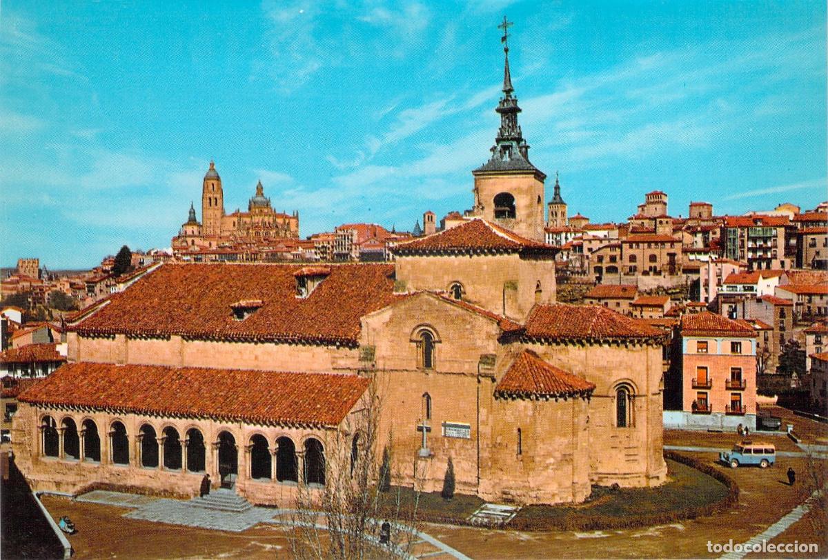 Postales: Postal de la Iglesia de San Mill&aacute;n en Segovia