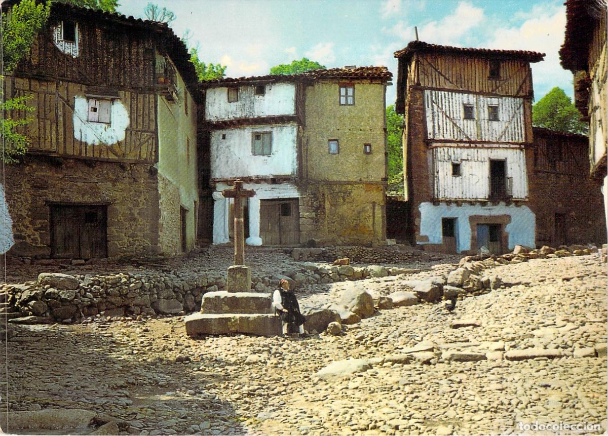 Postales: Postal de La Alberca, Salamanca: Crucero del Bario Nuevo
