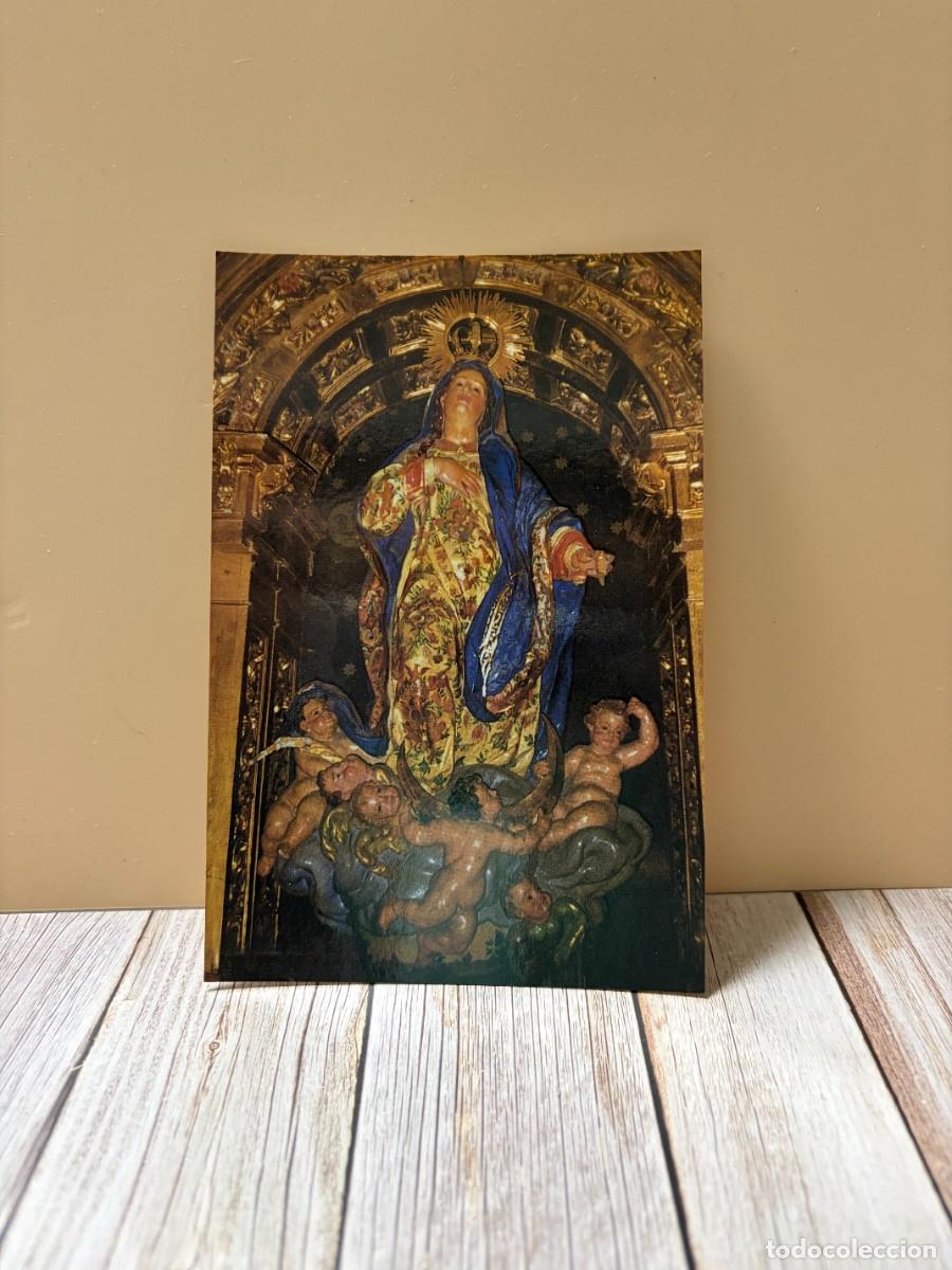 Postales: TARJETA POSTAL. RELIGIOSA. PALENCIA. VIRGEN DE SAMO&Ntilde;O. COMUNIDAD DE VALDIVIA Y REVILLA DE POMAR
