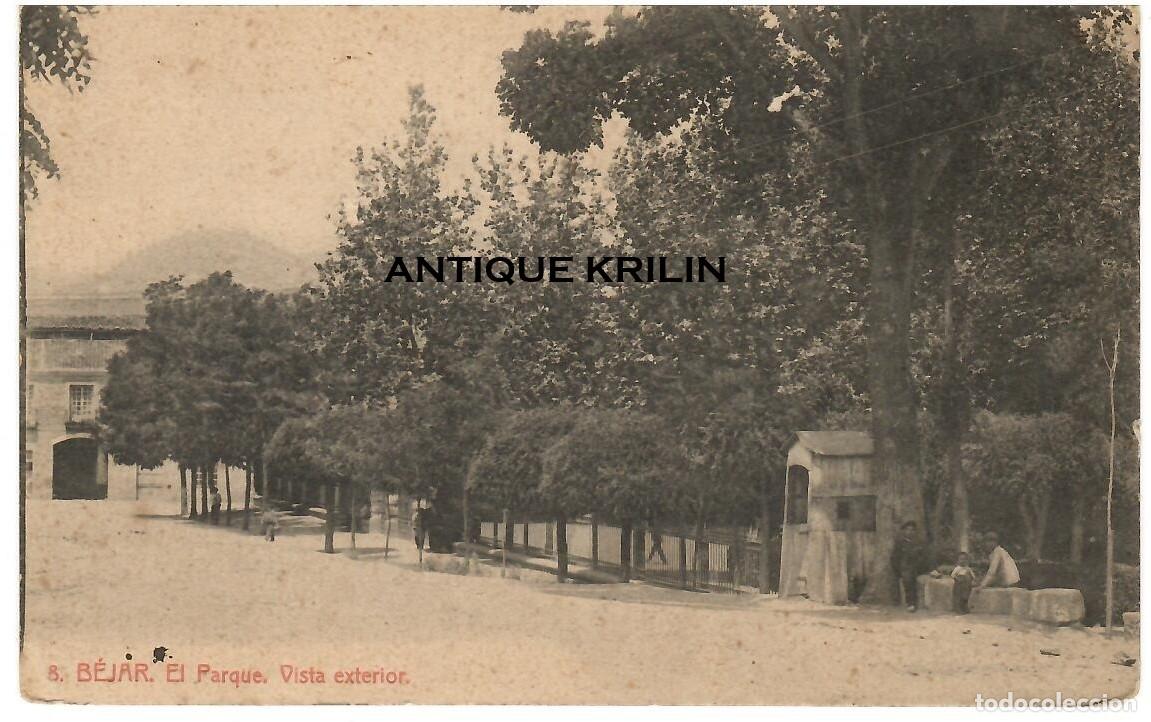 Postales: BEJAR N&ordm; 8 EL PARQUE , VISTA EXTERIOR / COLECCION J. REQUENA / SIN FRANQUEAR