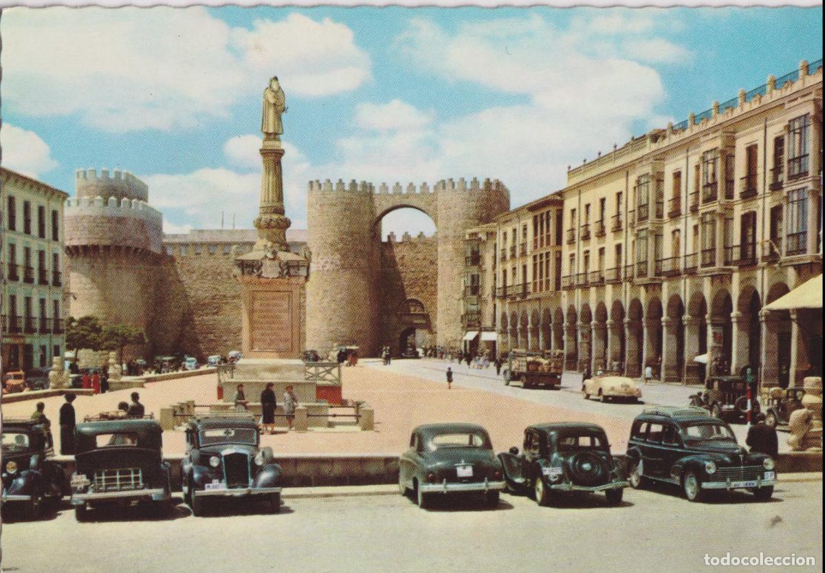Postales: AVILA, PLAZA DE SANTA TERESA DE JES&Uacute;S &ndash; GARCIA GARRABELLA 601 &ndash; S/C