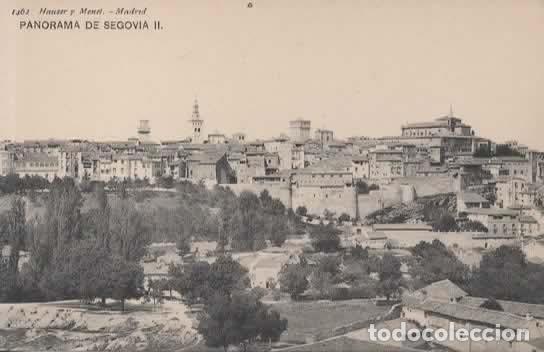Postales: SEGOVIA SIN ESCRIBIR PANORAMA
