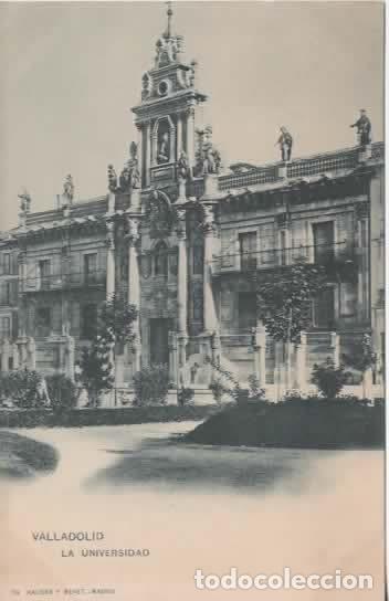 Postales: VALLADOLID DORSO SIN DIVIDIR LA UNIVERSIDAD