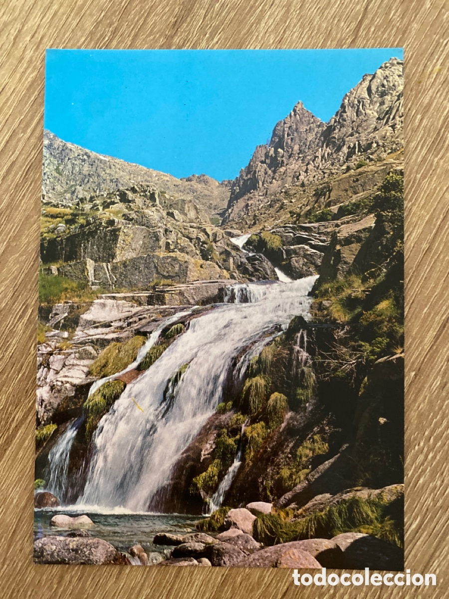 Postales: ANTIGUA POSTAL SIERRA GREDOS R&Iacute;O PELAYO Y GALAYOS