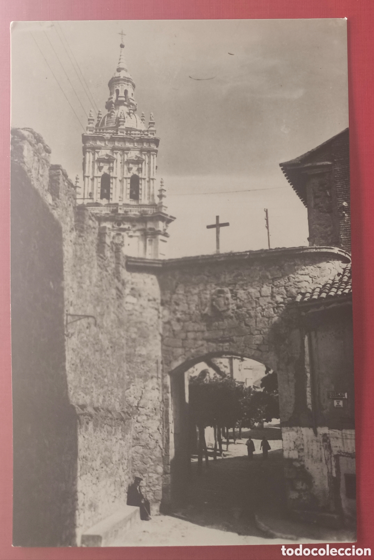 Postales: EL BURGO DE OSMA POSTAL FOTOGR&Aacute;FICA SORIAC. 1960