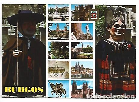 Postales: &rdquo; LOS GIGANTILLOS &rdquo; Y DIVERSOS ASPECTOS DE LA CIUDAD.- BURGOS