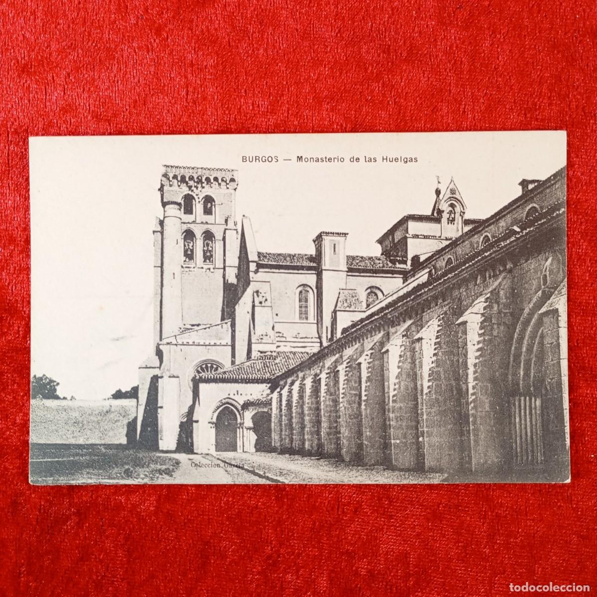 Postales: POSTAL - BURGOS - MONASTERIO DE LAS HUELGAS - A. GARC&Iacute;A - RAR&Iacute;SIMA / 1914