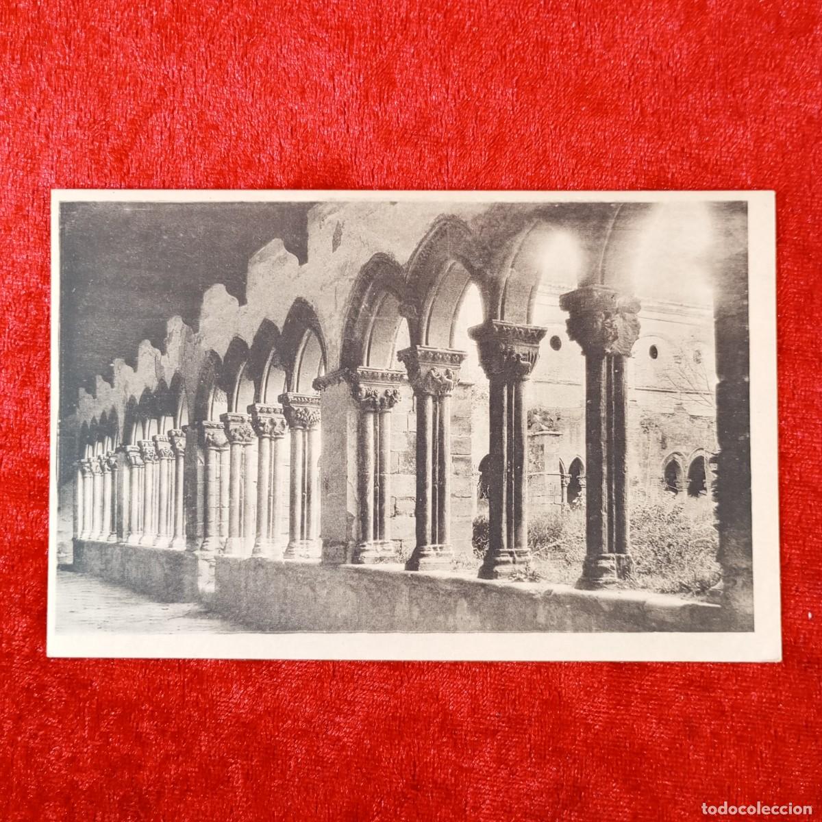 Postales: POSTAL - CONVENTO DE SANTA MAR&Iacute;A DE NIEVA (SEGOVIA) INTERIOR CLAUSTRO PROCESIONES - RAR&Iacute;SIMA / 1933