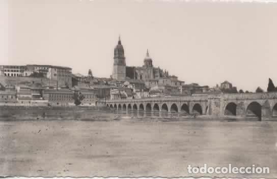 Postales: SALAMANCA SIN ESCRIBIR PUENTE ROMANO