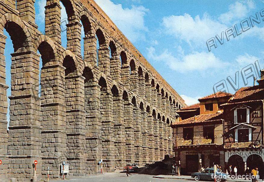 Postales: Acueducto (Segovia), a&ntilde;os 60 - Escrita