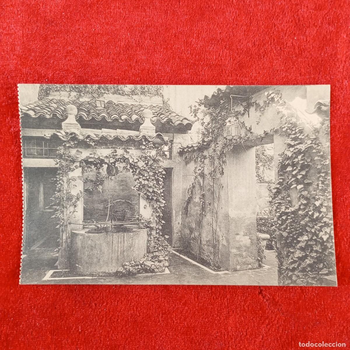 Postales: POSTAL - CASA DE CERVANTES - VALLADOLID - 12 - PATIO Y LAVABOS DE LA BIBLIOTECA - RAR&Iacute;SIMA / 2171