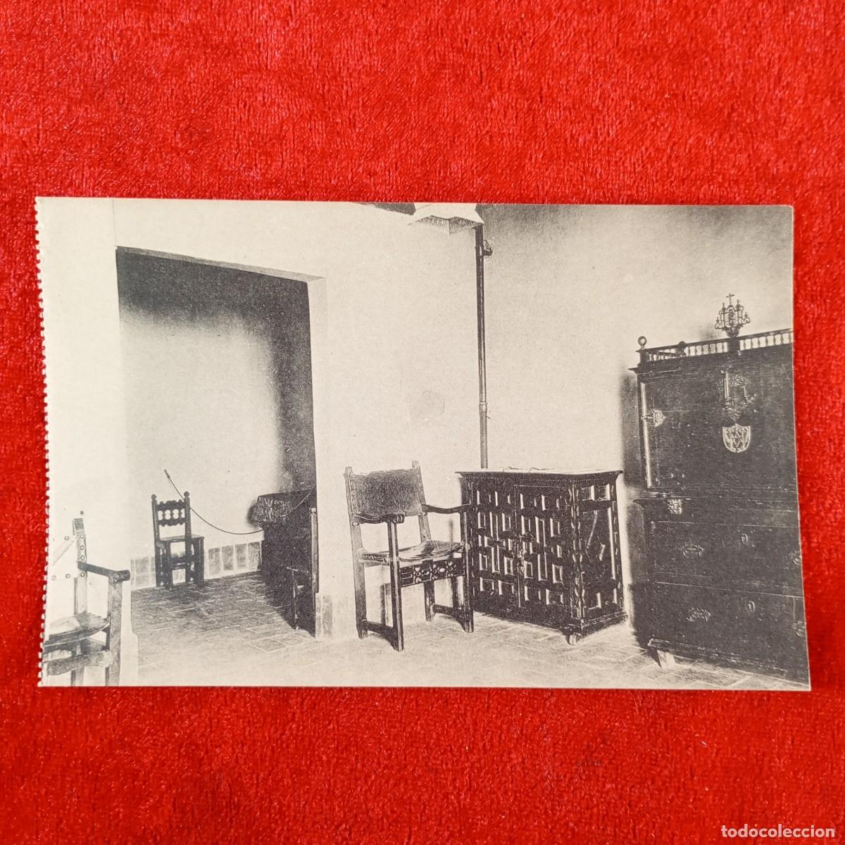 Postales: POSTAL - CASA DE CERVANTES - VALLADOLID - 9 - APOSENTOS QUE HABIT&Oacute; CERVANTES - RAR&Iacute;SIMA / 2172