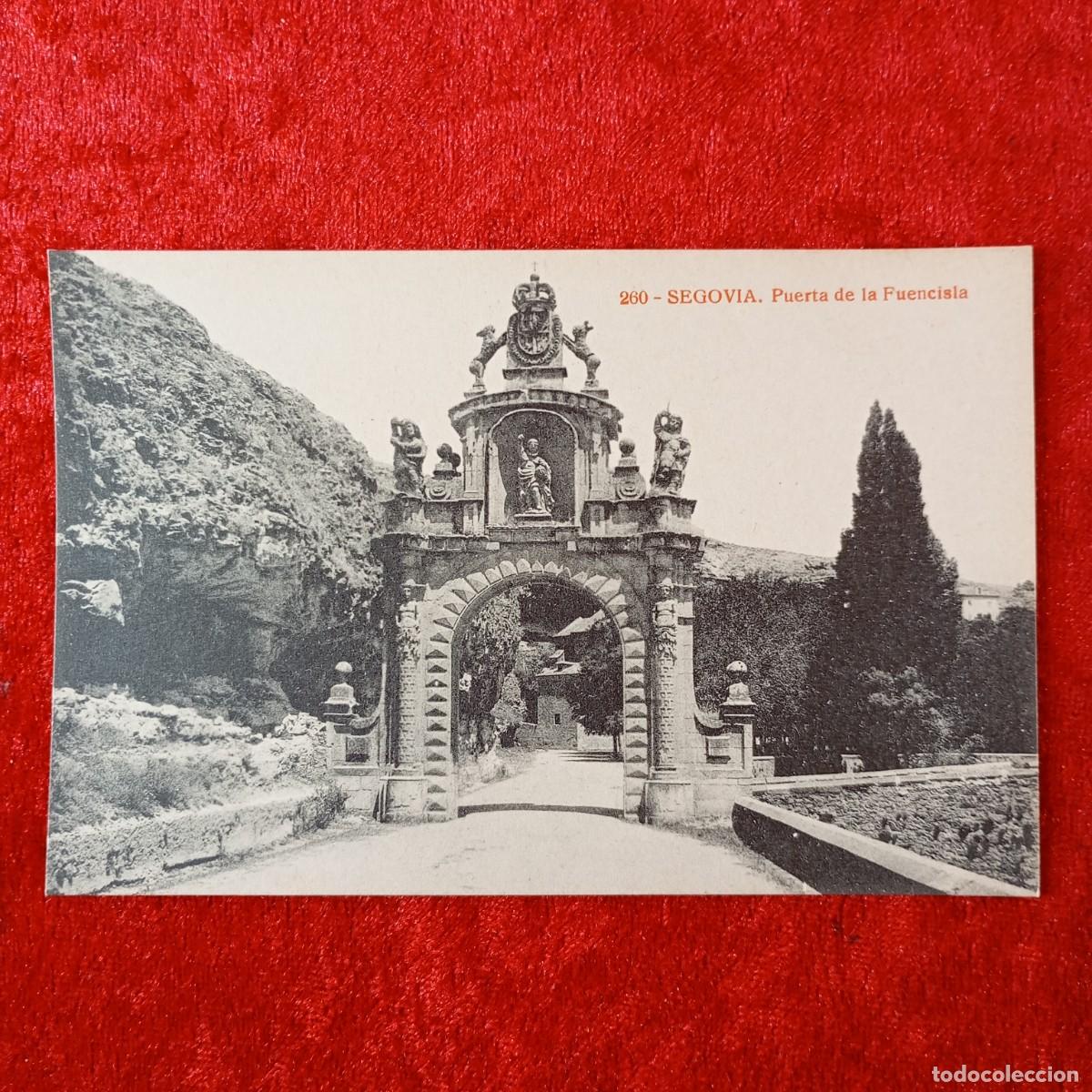 Postales: POSTAL - SEGOVIA - PUERTA DE LA FUENCISLA - 260 - THOMAS - RAR&Iacute;SIMA / 2193