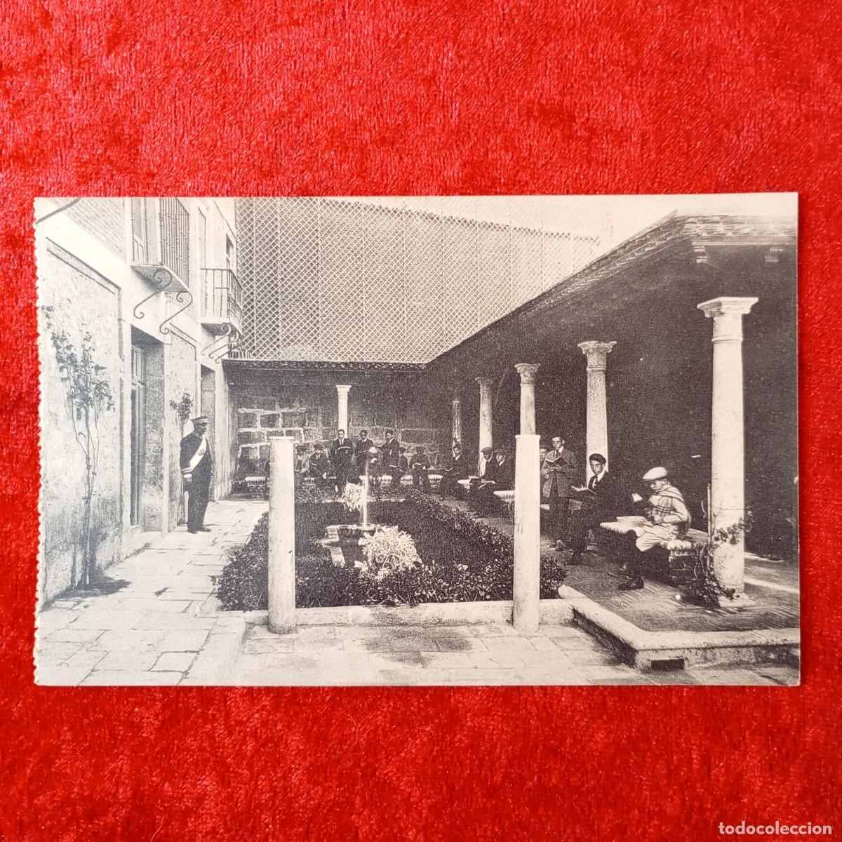 Postales: POSTAL - CASA DE CERVANTES - VALLADOLID - P&Oacute;RTICO SALON DE LECTURA - 6 - RAR&Iacute;SIMA / 2197