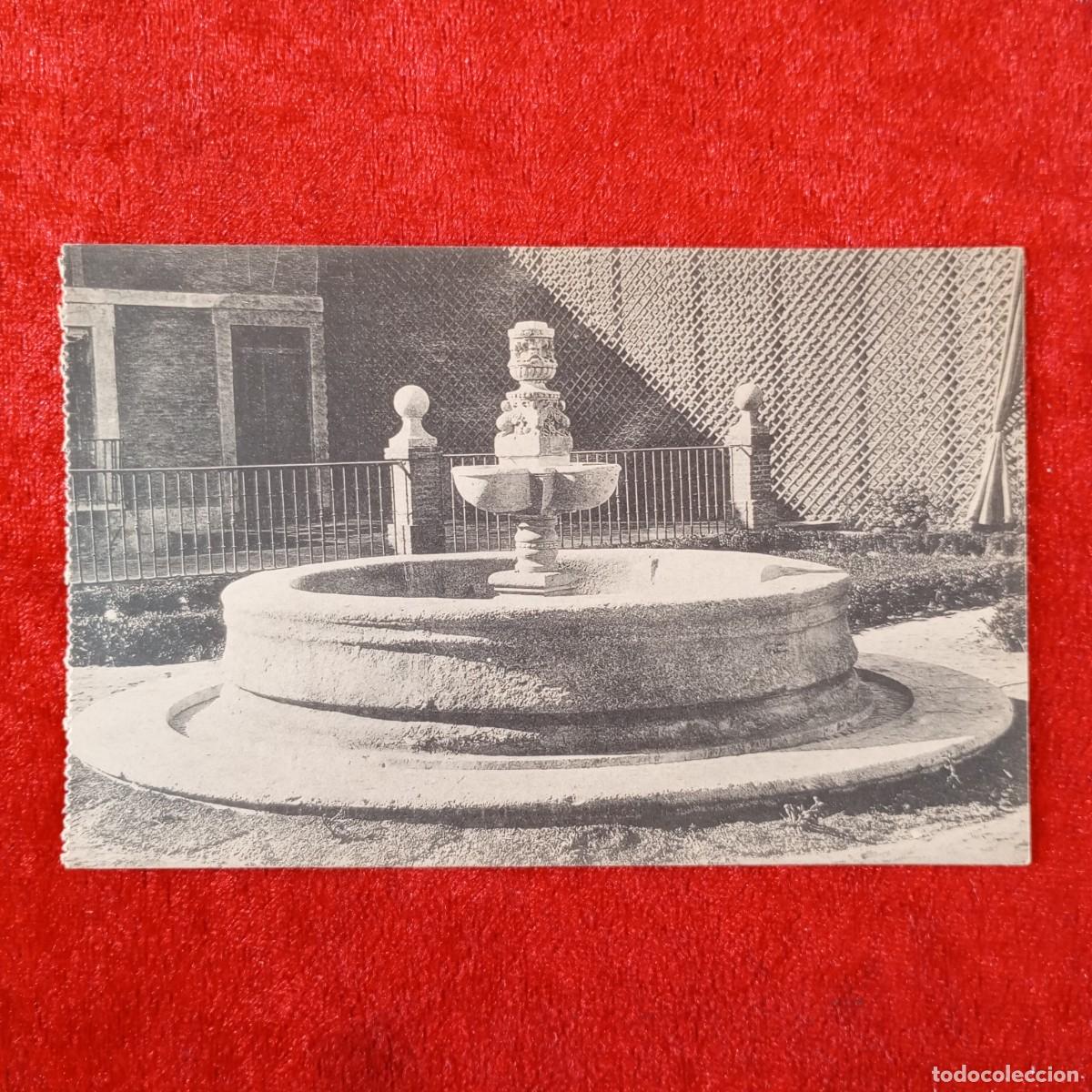 Postales: POSTAL - CASA DE CERVANTES - VALLADOLID - 3 - FUENTE DEL JARDIN ALTO - RAR&Iacute;SIMA / 2333