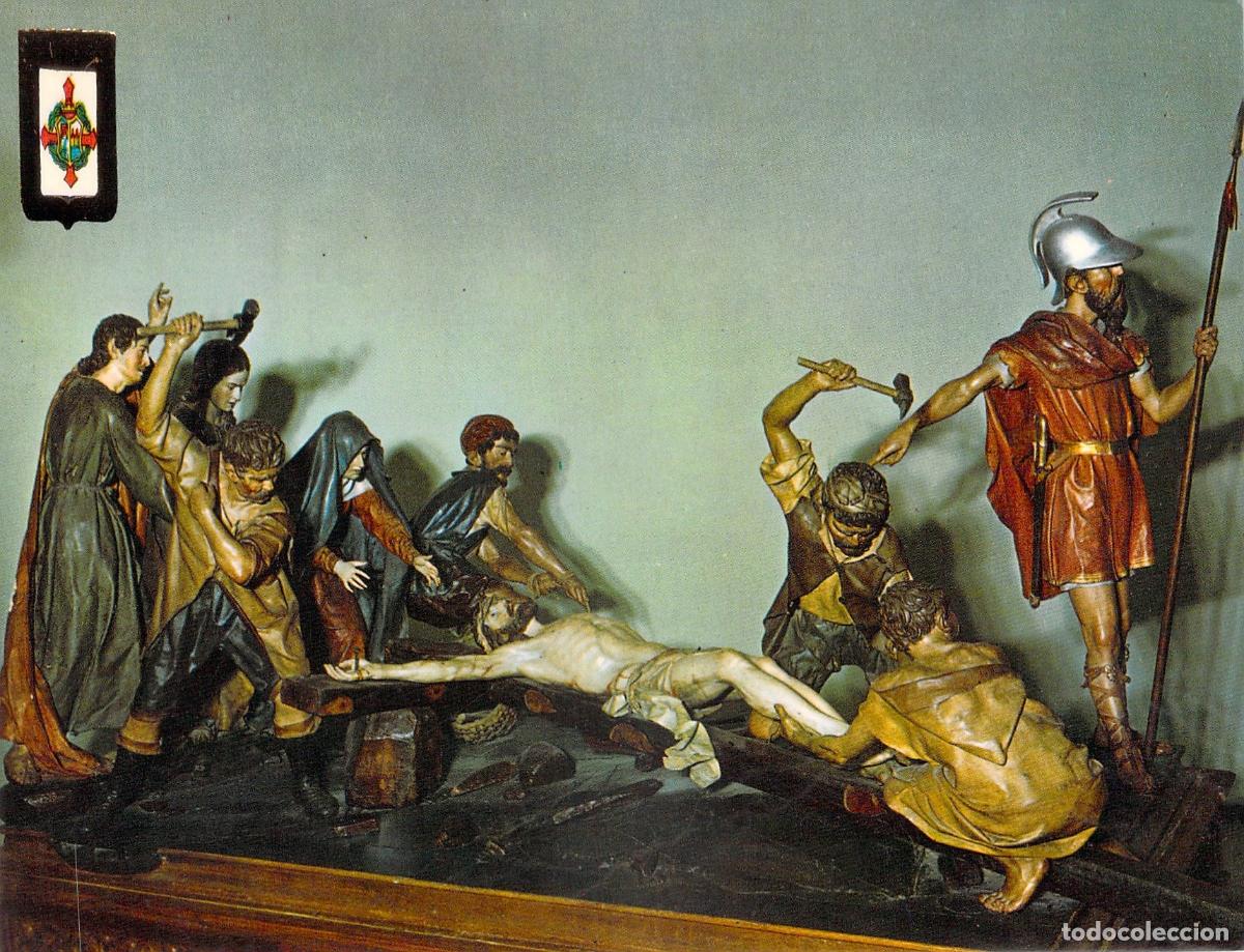 Postales: Postal de la Crucifixi&oacute;n, escultura de Ram&oacute;n &Aacute;lvarez en Zamora