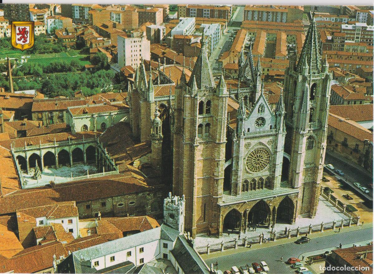 Postales: LE&Oacute;N, VISTA A&Eacute;REA &ndash; EDICIONES REYERO N&ordm;78 &ndash; S/C