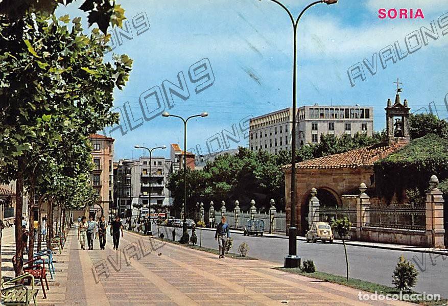 Postales: Avenida de Valladolid (Soria) - Escrita - A&ntilde;os 60