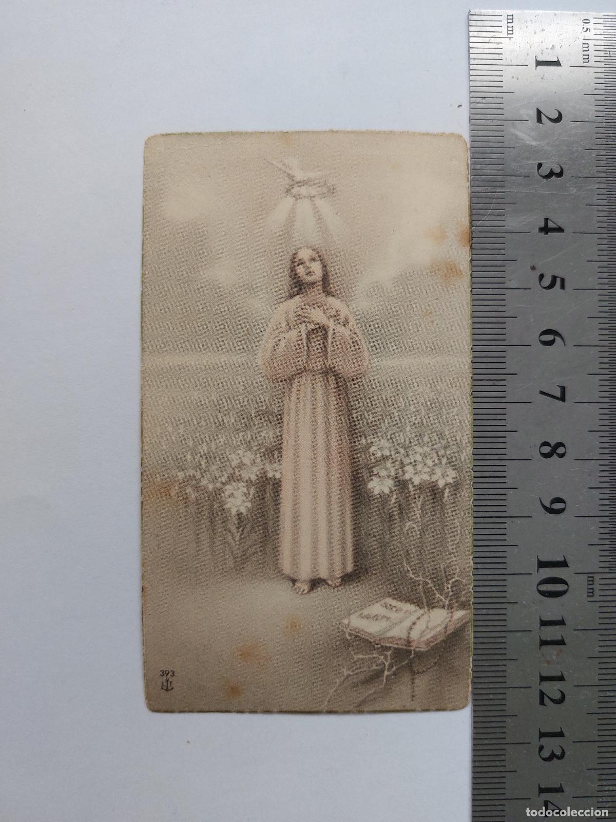 Postales: Estampa conmemorativa de la ordenaci&oacute;n sacerdotal de Miguel Mar&iacute;n Rivas