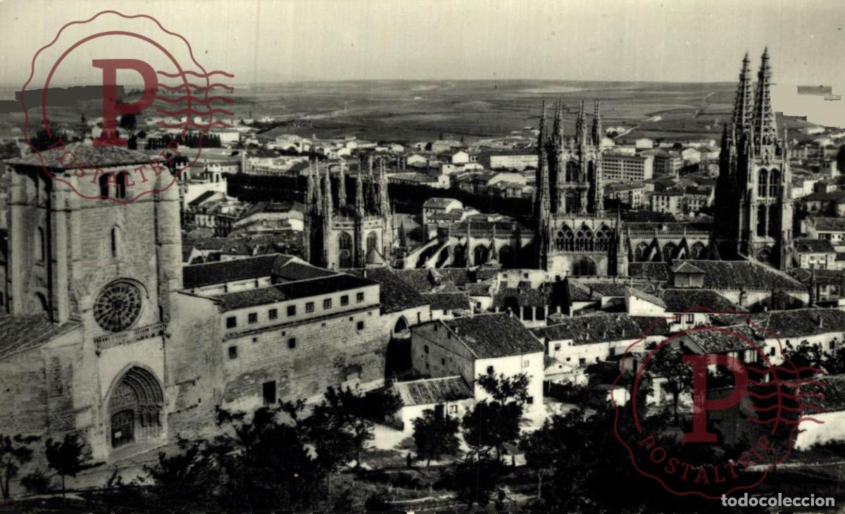 Postales: BURGOS. Vista General. CASTILLA Y LE&Oacute;N. ESPA&Ntilde;A ESPAGNE