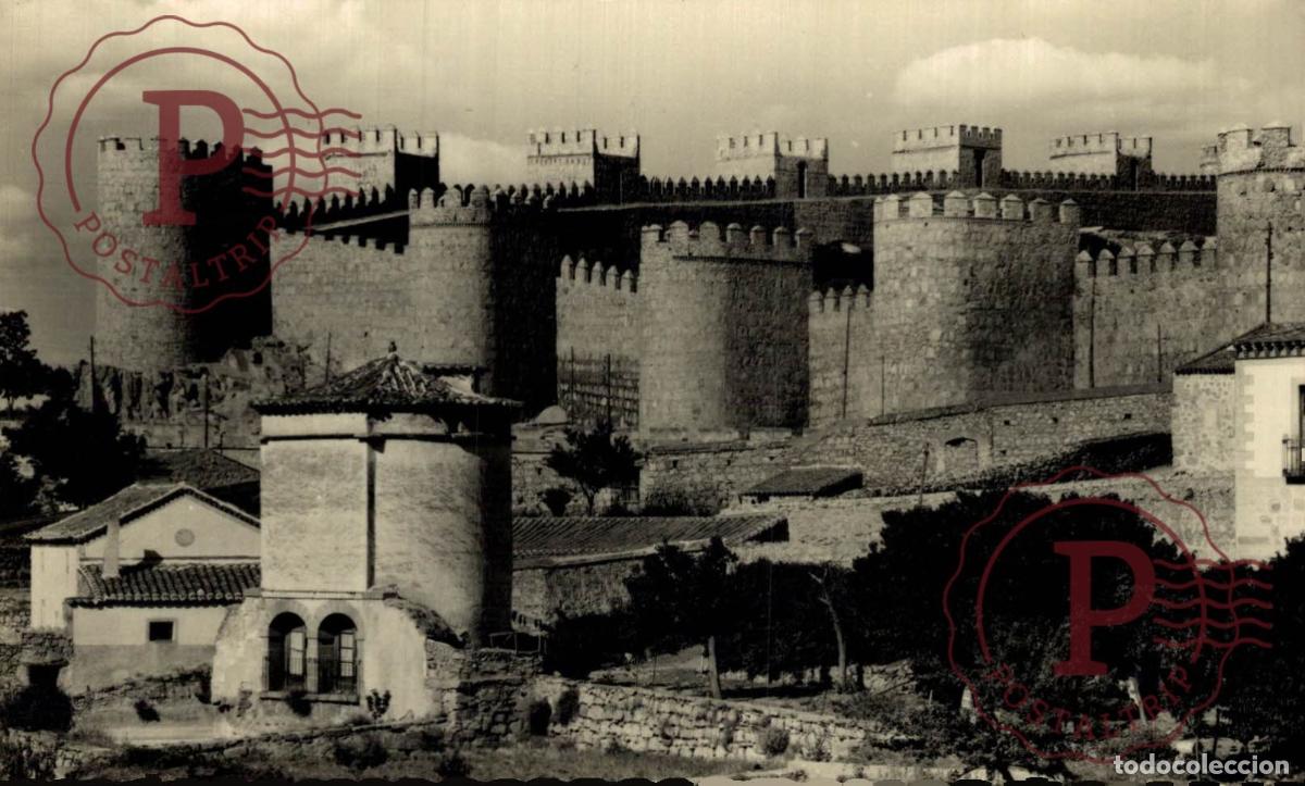 Postales: &Aacute;VILA. Vista Parcial, Murallas. CASTILLA Y LE&Oacute;N. ESPA&Ntilde;A ESPAGNE SPAIN