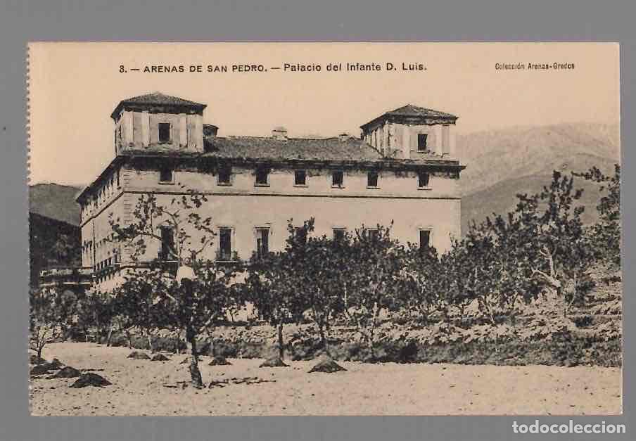Postales: TARJETA POSTAL AVILA ARENAS DE SAN PEDRO PALACIO DEL INFANTE D. LUIS. N&ordm; 3
