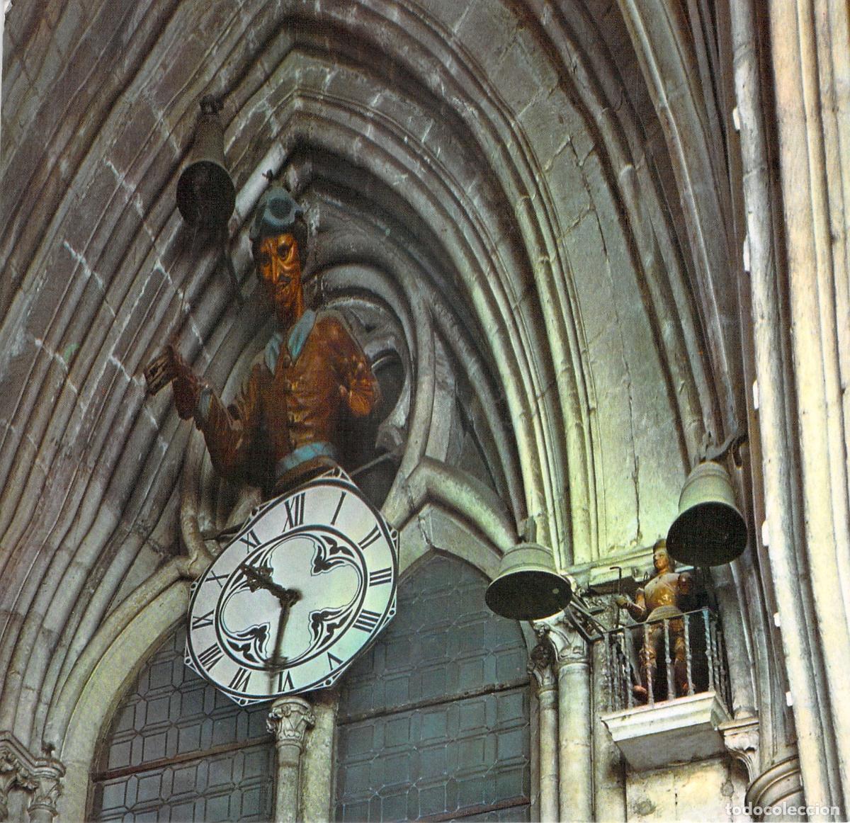 Postales: Postal del Papa Moscas en la Catedral de Burgos