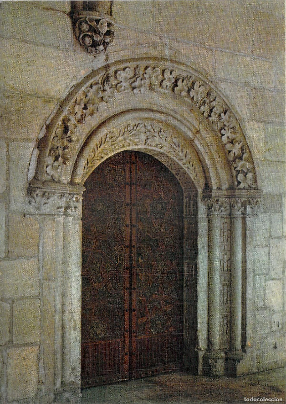 Postales: Postal de Burgos Monasterio de las Huelgas Reales Arco G&oacute;tico