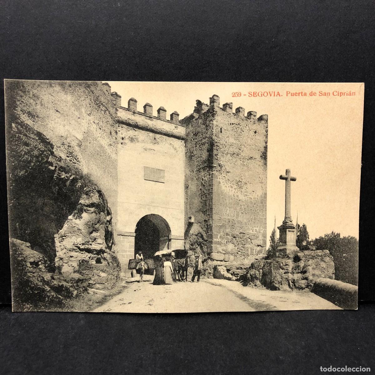 Postales: SEGOVIA - PUERTA DE SAN CIPRI&Aacute;N - 259 - THOMAS - JOYAS DE ESPA&Ntilde;A - POSTAL / 3345