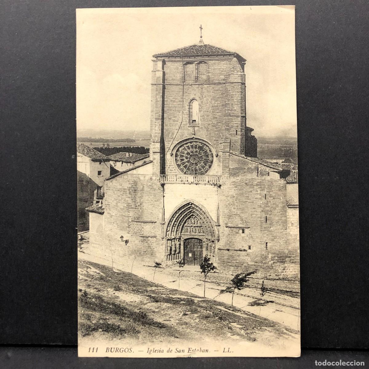 Postales: BURGOS - IGLESIA DE SAN ESTEBAN - LL - 111 - POSTAL / 3376