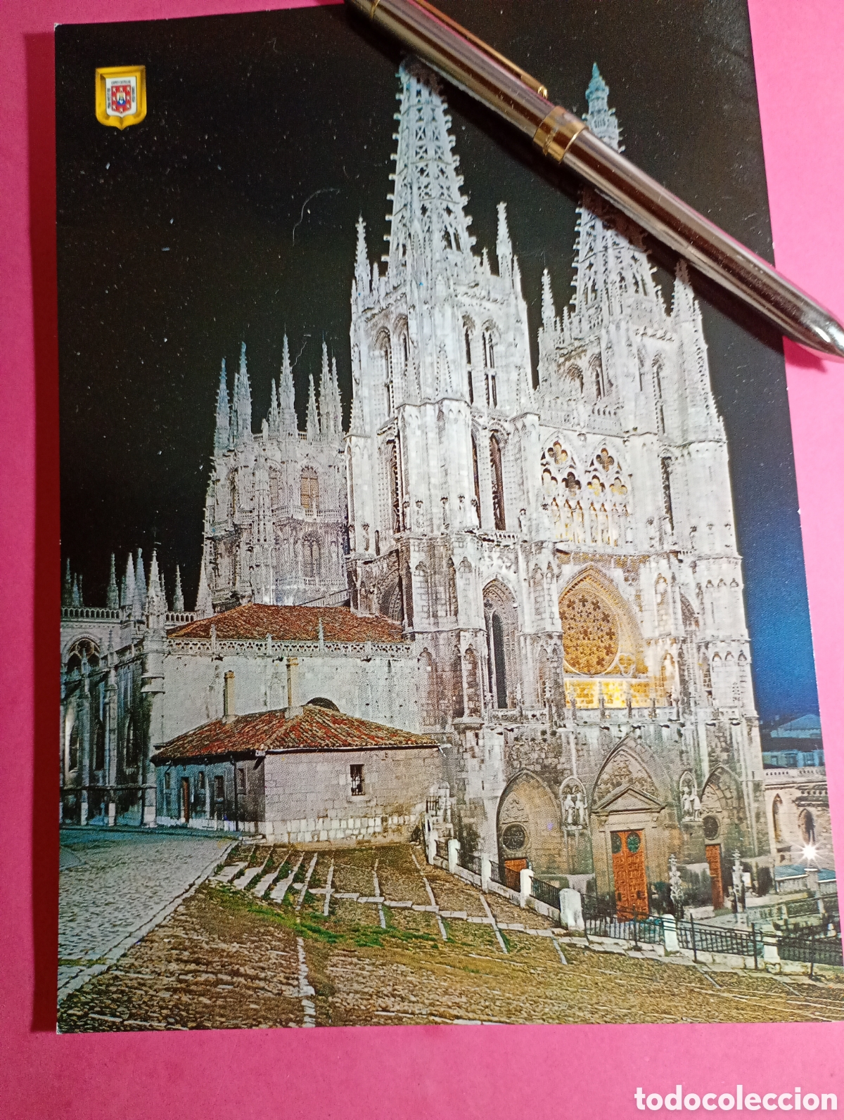 Postales: BURGOS CASTILLA Y LE&Oacute;N ESPLEMDIDA POSTAL S/C COLOR ''LA CATEDRAL'' GRAN TAMA&Ntilde;O