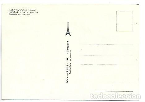 Postales: ESTACION DE SERVICIO.- HOSTAL VENTA NUEVA.- CALATA&Ntilde;AZOR / SORIA - Foto 2