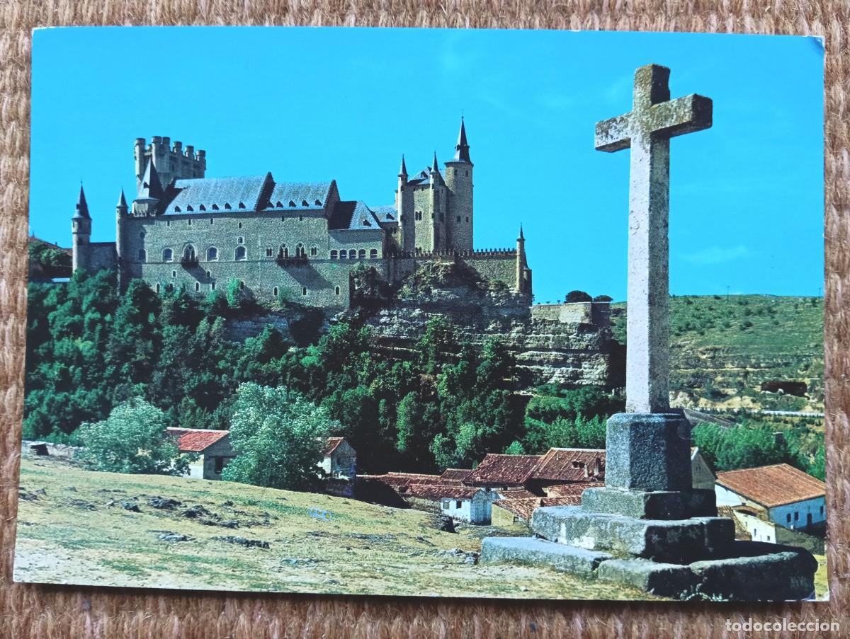 Postales: SEGOVIA - EL ALCAZAR DESDE VERA CRUZ - ED. GARCIA GARRABELLA