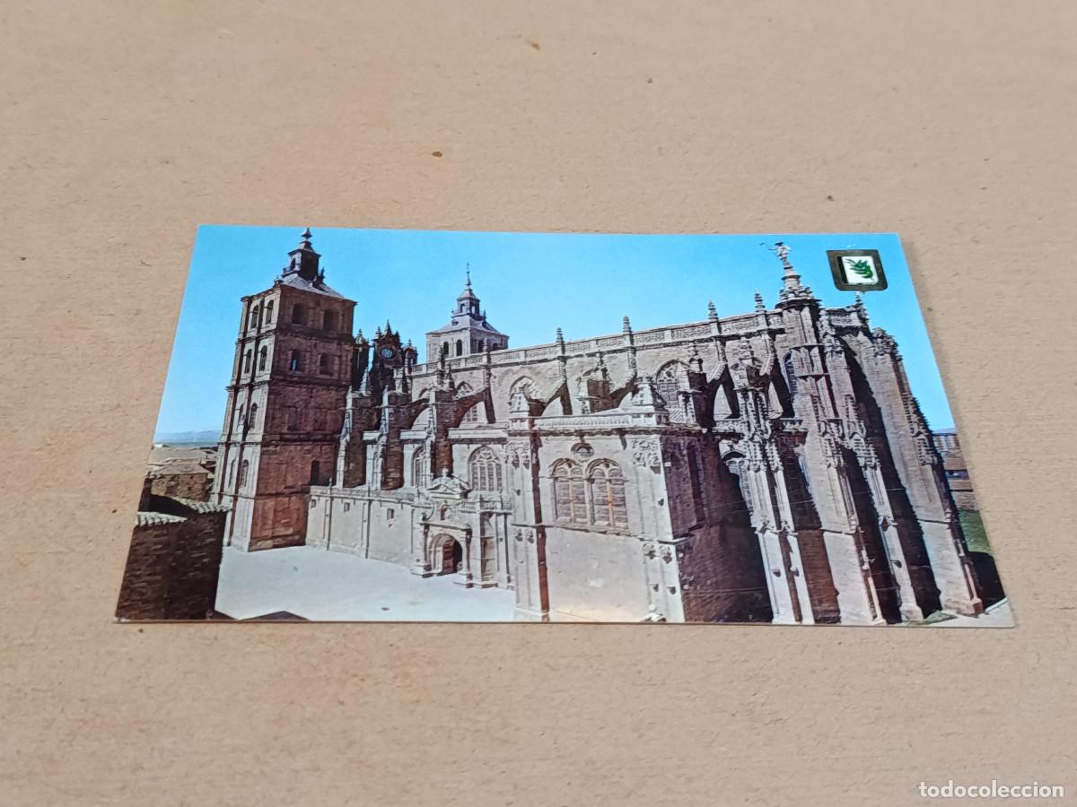 Postales: LE&Oacute;N - POSTAL ASTORGA - LA CATEDRAL