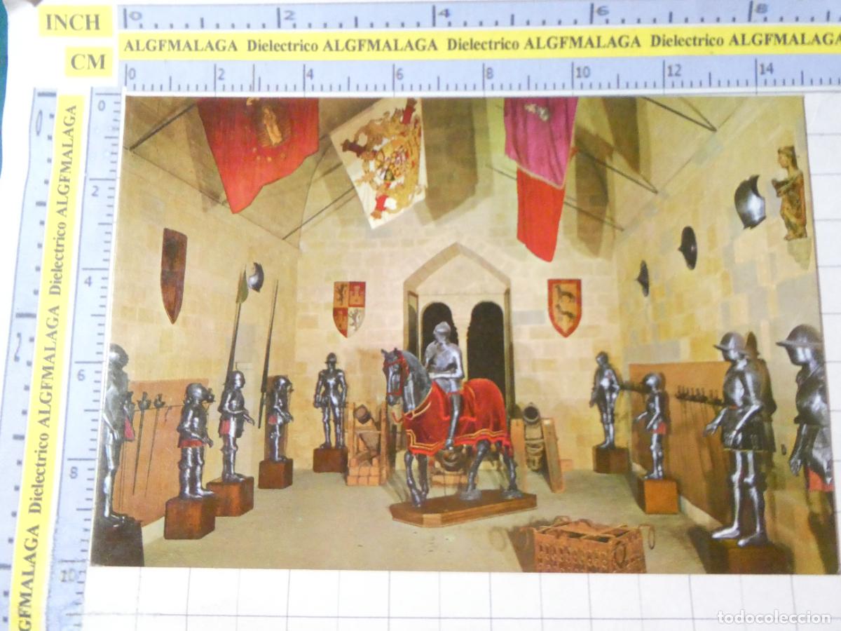Postales: POSTAL DE SEGOVIA. A&Ntilde;O 1964. ALC&Aacute;ZAR SALA DE ARMAS 7 COBAS. 2805