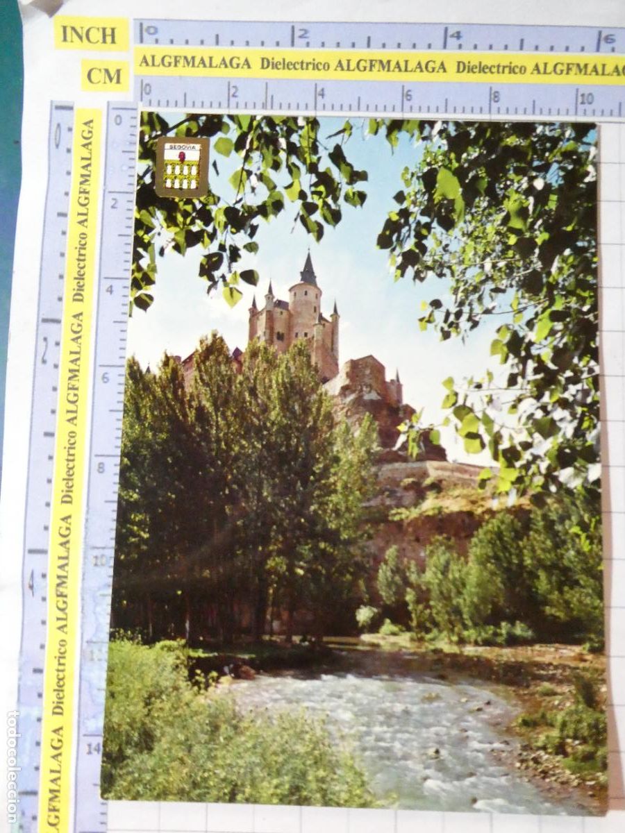 Postales: POSTAL DE SEGOVIA. A&Ntilde;O 1965. ALC&Aacute;ZAR Y R&Iacute;O ERESMA 26 ESCUDO ORO. 2806