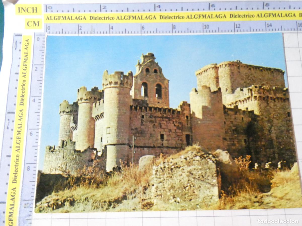 Postales: POSTAL DE SEGOVIA. A&Ntilde;O 1969 CASTILLO TUR&Eacute;GANO PUBLICIDAD LABORATORIOS UPJOHN. 2809