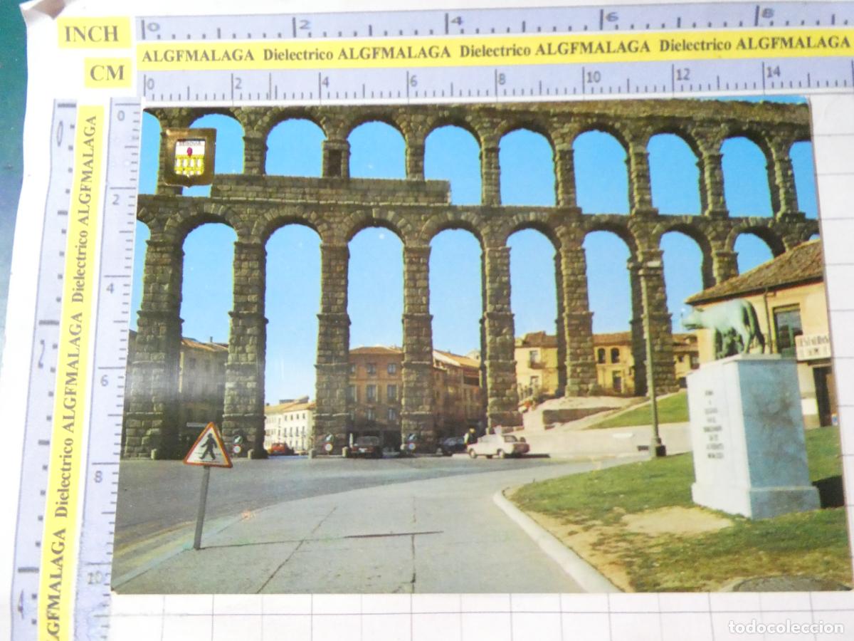 Postales: POSTAL DE SEGOVIA. A&Ntilde;O 1975. ACUEDUCTO ROMANO MONUMENTO DE LA LOBA 50 ESCUDO ORO. 2818