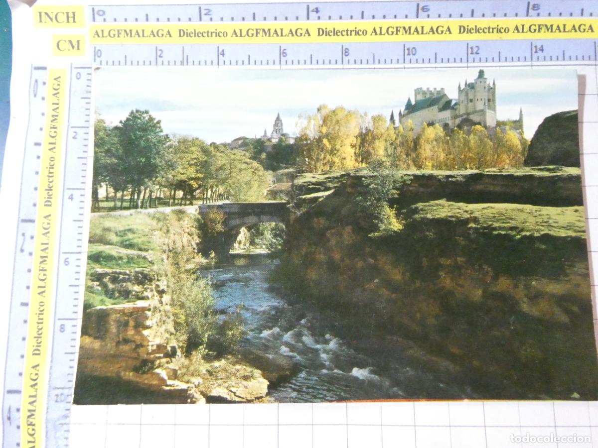 Postales: POSTAL DE SEGOVIA. A&Ntilde;O 1963. ALC&Aacute;ZAR Y R&Iacute;O ERESMA FOURNIER. 2823