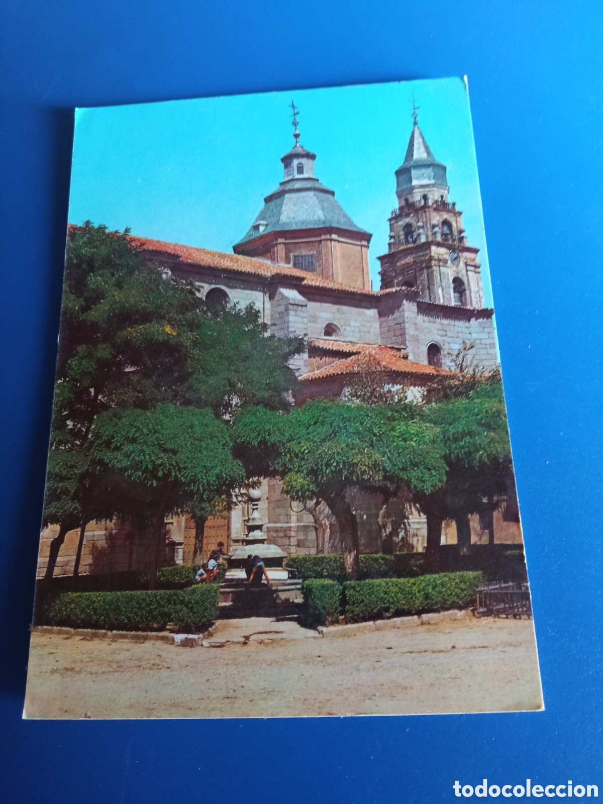 Postales: Antigua postal fotogr&aacute;fica, Pe&ntilde;aranda de Bracamonte,(Salamanca) Iglesia Parroquial de San Miguel