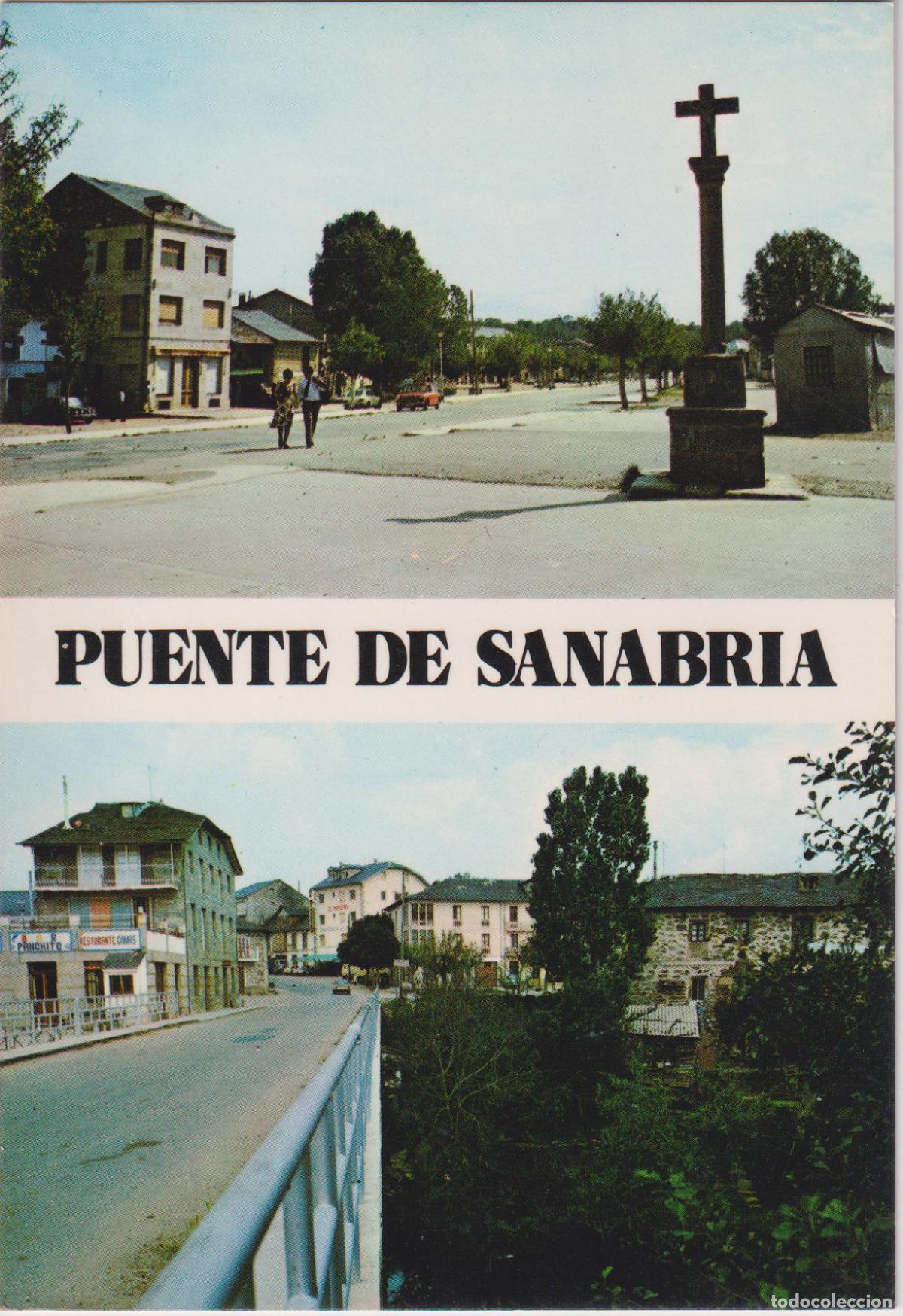 Postales: PUENTE DE SANABRIA (ZAMORA) VARIOS ASPECTOS - SALVADOR BARRUECO - S/C