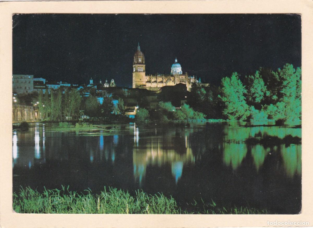 Postales: SALAMANCA. VISTA PARCIAL NOCTURNA (1973)