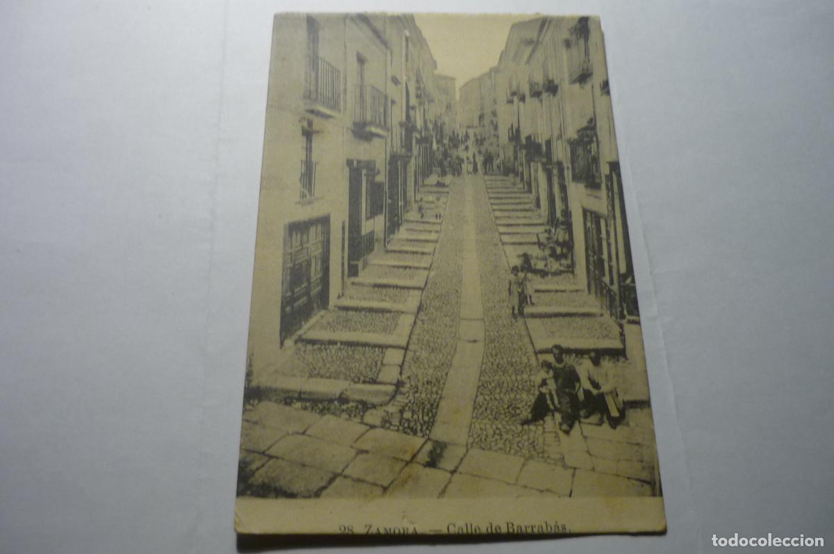 Postales: postal zamora calle barrabas cm