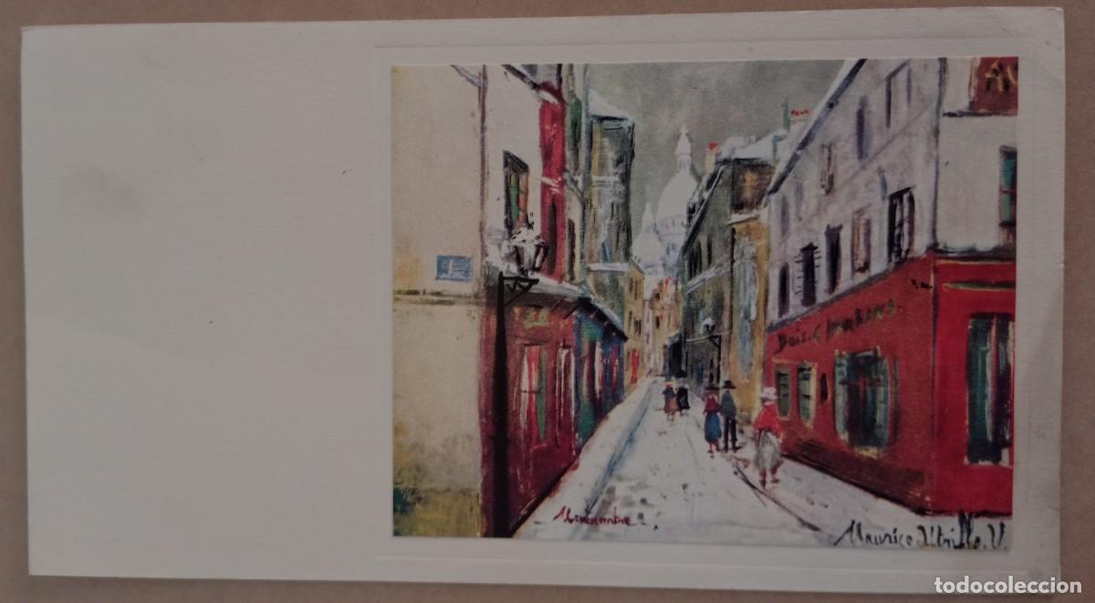 Postales: TARJETA POSTAL REPRODUCCI&Oacute;N MONTMARTRE SACRE COUR - MAURICE UTILLO