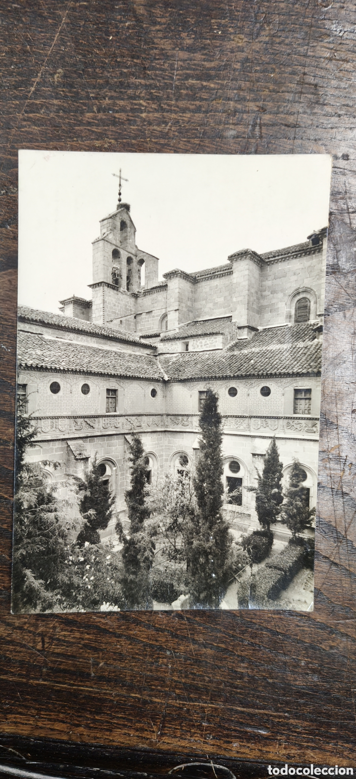 Postales: Postal Circulada &Aacute;vila 1961 - Real Monasterio de Santo Tom&aacute;s - Heliotipia Art&iacute;stica Espa&ntilde;ola - Sello