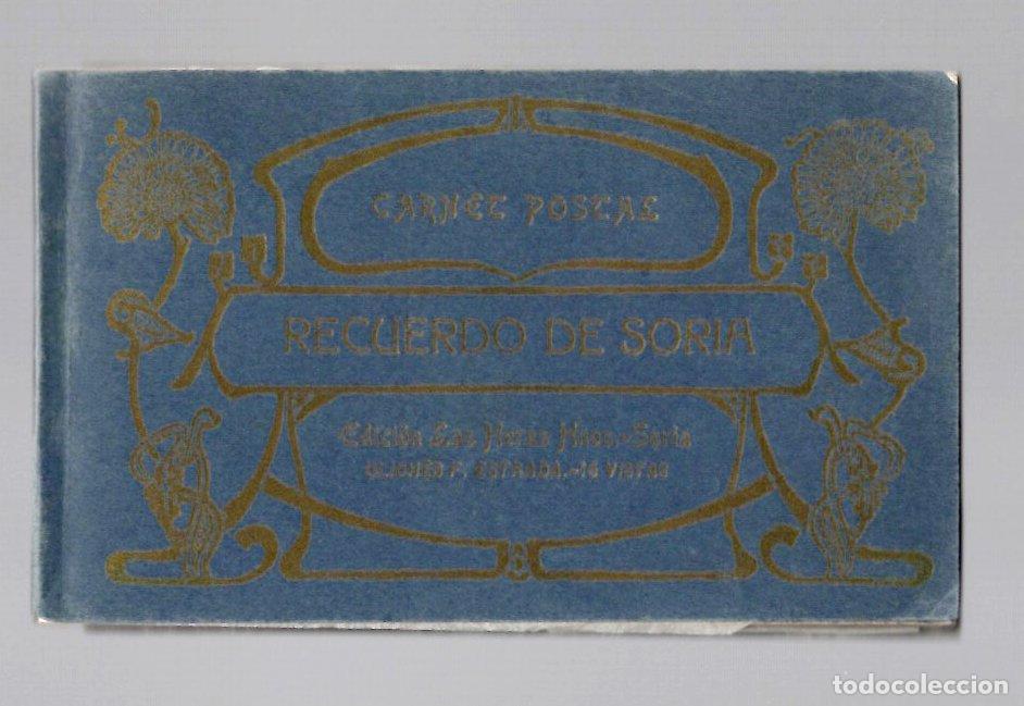 Postales: BLOC POSTAL RECUERDO DE SORIA. EDICION LAS HERAS. 15 VISTAS