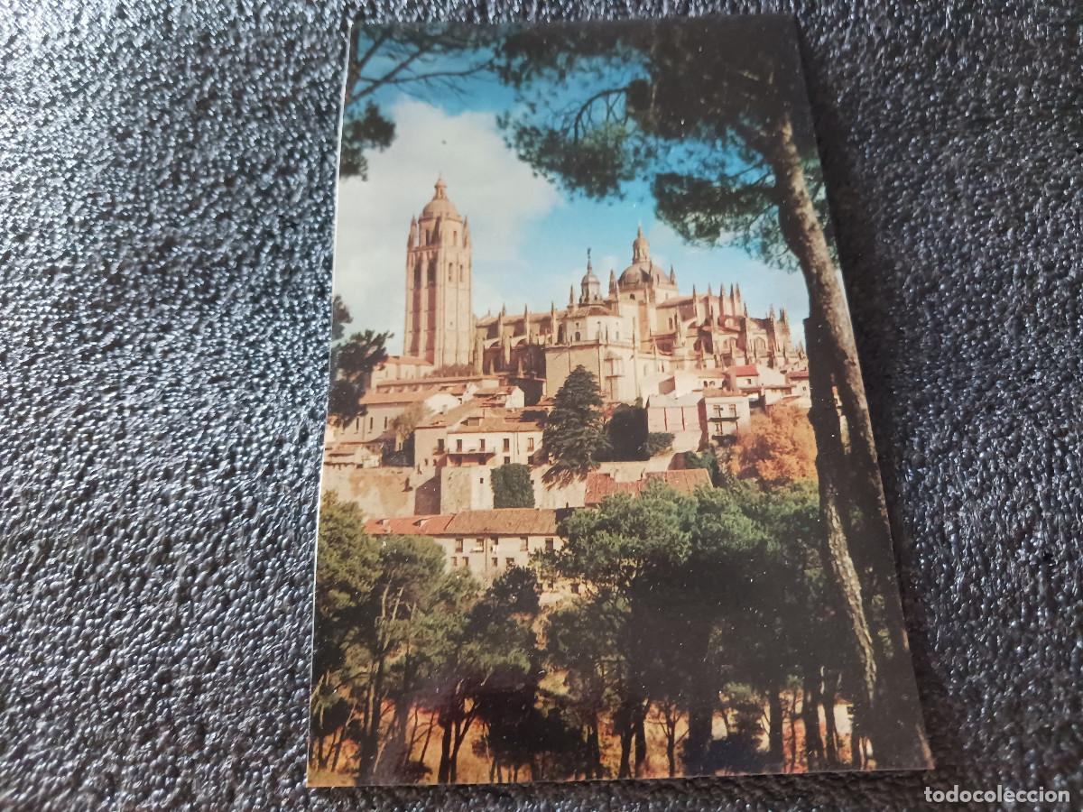 Postales: 8 segovia, la catedral, desde el pinar, ed. manipel 1961