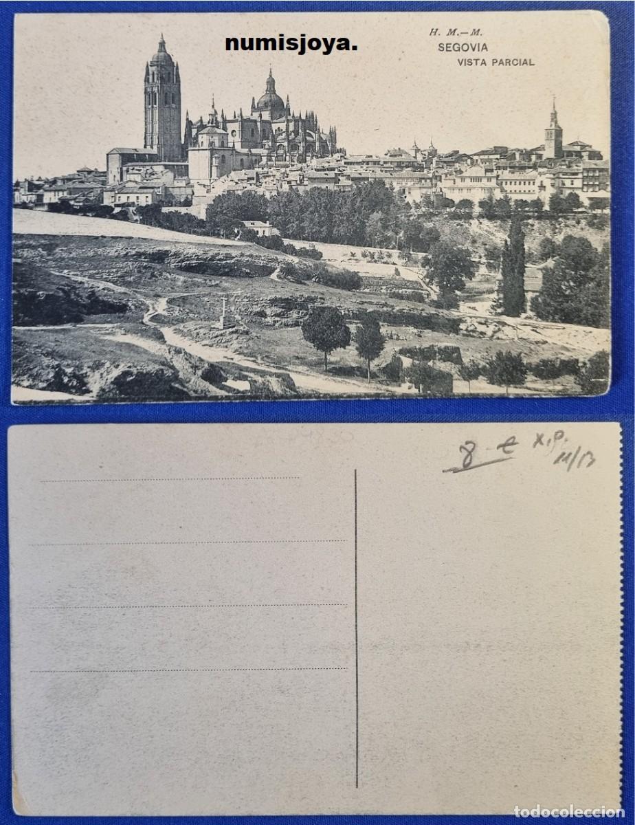 Postales: Postal Segovia (Espa&ntilde;a) a&ntilde;o 1910. VISTA PARCIAL. HAUSER Y MENET.