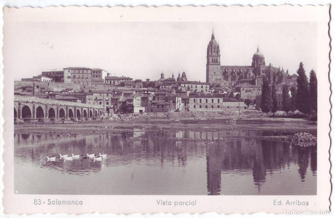 Postales: Salamanca: Vista Parcial. Ed. Arribas. No circulada (A&ntilde;os 50)