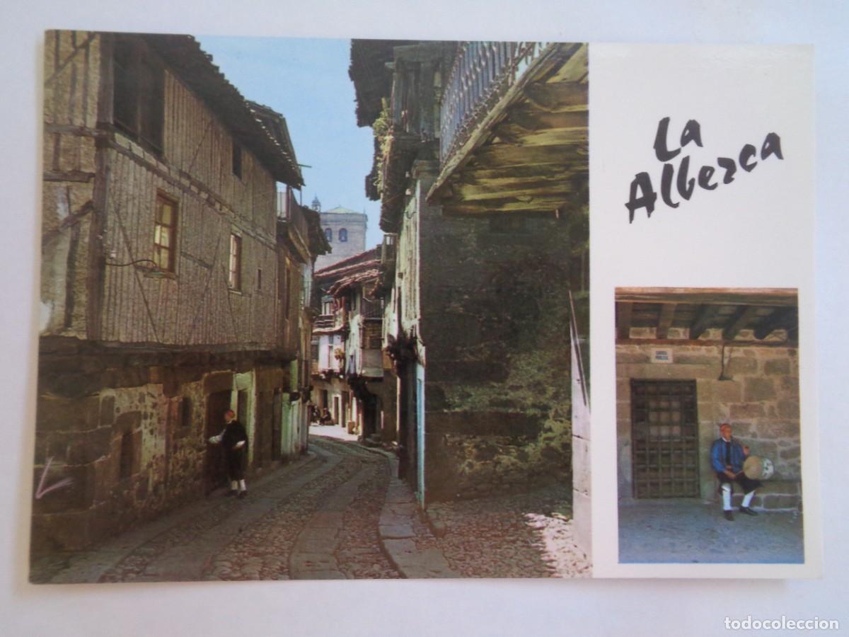 Postales: POSTAL DE LA ALBERCA ( SALAMANCA ): CALLE DE EL TABLADO . A&Ntilde;OS 60